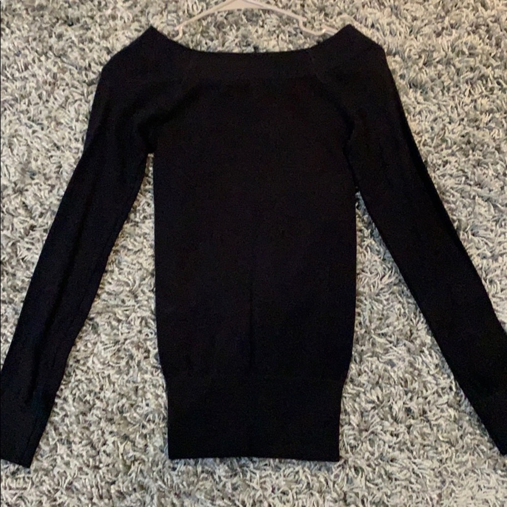 Long Sleeve Off Shoulder Top